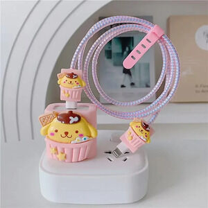 Pudding on a Muffin iPhone Charger Cable Protectors P65
